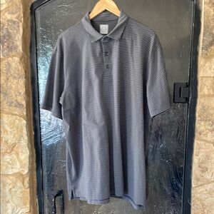 Callaway Black and Gray Polo Shirt Classic Design